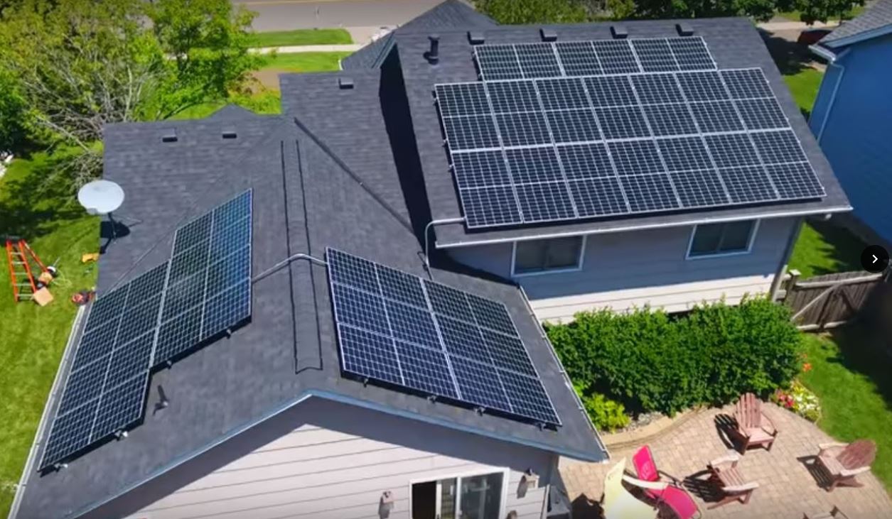 Large-scale solar photovoltaic project